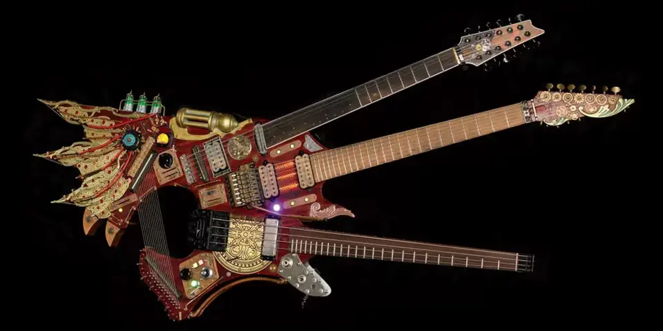 ibanez-steve-vai-the-hydra-triple-neck-guitar-bass-electric-harp-info.webp